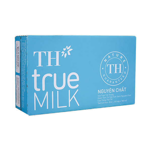 Sữa TH True Milk Nguyên Chất 180ml