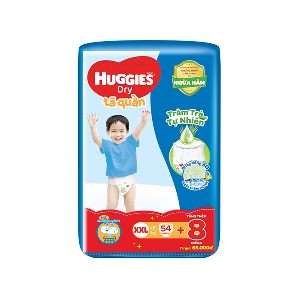 TQ Huggies Size XXL 54M + 8M
