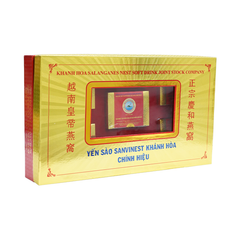 Yến Sào Sanvinest Khánh Hòa Chính Hiệu Tinh Chế Mẫu Hộp Quà Tặng 5 Hộp 3g - Q503
