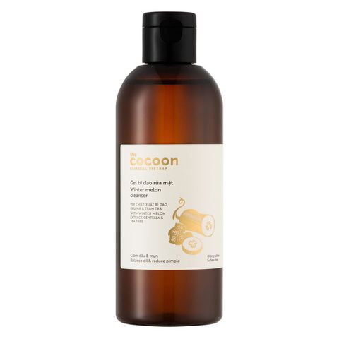 Gel rửa mặt bí đao giảm dầu và mụn Cocoon 310ml