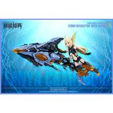  Mô Hình Lắp Ráp Nuke Matrix Cyber Forest Fantasy Girls Shadow - Siren - Storm Intereptor: Royal Enforcer 