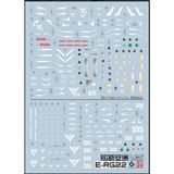  Decal Nước Huỳnh Quang Dán Mô Hình EVO RG 1/144 Sinanju 