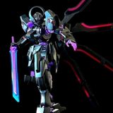  [ Hàng Sẵn ] Mô Hình Lắp Ráp JMS HG TWFM 1/144 SCHWARZETTE 25 Purple ver ( tặng kèm base + Decal nước huỳnh quang ) 