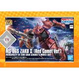  Mô Hình Lắp Ráp HG GTO 1/144 MS-06S Zaku II Principality of Zeon Char Aznable's Mobile Suit Red Comet Ver. 