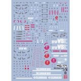  Decal Nước Huỳnh Quang Dán Mô Hình EVO MG 1/100 RX 78 2 RX-78-2 3.0 