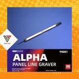  Dụng Cụ Tạo Lằn Chìm Mô Hình Cao Cấp - Chisel Alpha Panel Line Graver MWS Hobby 