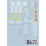  Decal Nước Huỳnh Quang Dán Mô Hình EVO MG 1/100 RX-178 RX 178 Mk II Mk 2 ( Titan ver ) 
