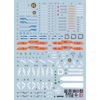  Decal Nước Huỳnh Quang Dán Mô Hình EVO MG 1/100 MBF-P03D Astray Blue Frame D 