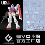  Decal Nước Huỳnh Quang Dán Mô hình RG 1/144 RX 78 2 2.0 