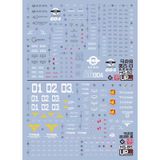  Decal Nước Huỳnh Quang Dán Mô Hình EVO MG 1/100 RX-178 RX178 Mk-II Mk II Mk 2 AEUG + Titan ver 