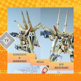 [HÀNG SẴN ] Mô Hình Lắp Ráp MG Akatsuki Full Pack Oowashi & Shiranui ( Wuji Model ) 