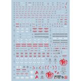  Decal Nước Huỳnh Quang Dán Mô Hình EVO MG 1/100 RX 93 V2 Hi v Hi Nu ver Ka 