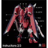  Decal Nước Huỳnh Quang Dán Mô Hình EVO HG CE 1/144 Immortal Justice Gundam 