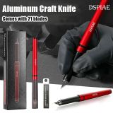  Dụng Cụ Dao Cán Kim Loại Tỉa Gọt Mô Hình , Cắt Giấy  DSPIAE DK-01 DK01 ( Tặng kèm 21 Lưỡi Cắt ) 