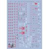 Decal Nước Huỳnh Quang Dán Mô Hình EVO MG 1/100 MSZ-006 Zeta ver Ka 