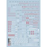  Decal Nước Huỳnh Quang Dán Mô Hình EVO MG 1/100 Heavyarms EW Igel Unit 