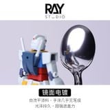 Dụng Cụ Bút Tô Sơn Cao Cấp RAY STUDIO Mô Hình Đồ Chơi Mạ Bạc / Chrome Marker Hiệu Ứng Tráng Gương 
