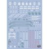  Decal Nước Huỳnh Quang Dán Mô Hình EVO MG 1/100 Aegis 
