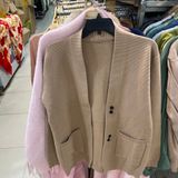  áo khoác nam len cardigan 