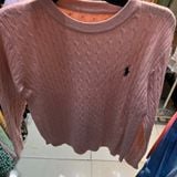  Áo kiểu len form ngắn 