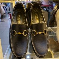  GIÀY LƯỜI DA BÒ KHOÁ ĐỒNG 