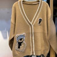  ÁO CARIGAN CON GẤU 