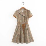  Đầm tơ tằm form A 