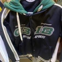  Áo bomber nỉ dày có nón 