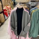  áo khoác nam len cardigan 