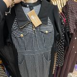  Đầm cotton họa tiết 