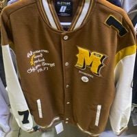  Áo bomber lông cừu ép 