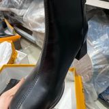  BOOT DA NGẮN KHOÁ HÌNH BÔNG HOA 