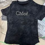  Áo thun đính đá form ngắn 