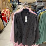  áo khoác nam len cardigan 