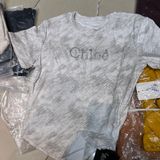  Áo thun đính đá form ngắn 