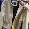  Áo kaki lót lông nhung cổ trụ 