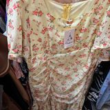  Đầm tơ tằm form A 