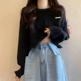  Áo len sweeter họa tiết 