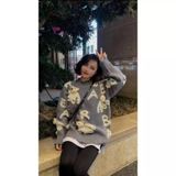  Áo len sweeter họa tiết 