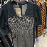  Đầm cotton họa tiết 