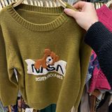  Áo len sweeter họa tiết 