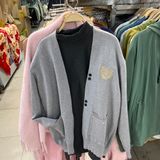  áo khoác nam len cardigan 