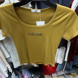  Áo thun đính đá form ngắn 