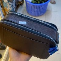  TÚI CẦM TAY DA BÒ 2 KHOÁ 