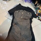  Đầm cotton họa tiết 