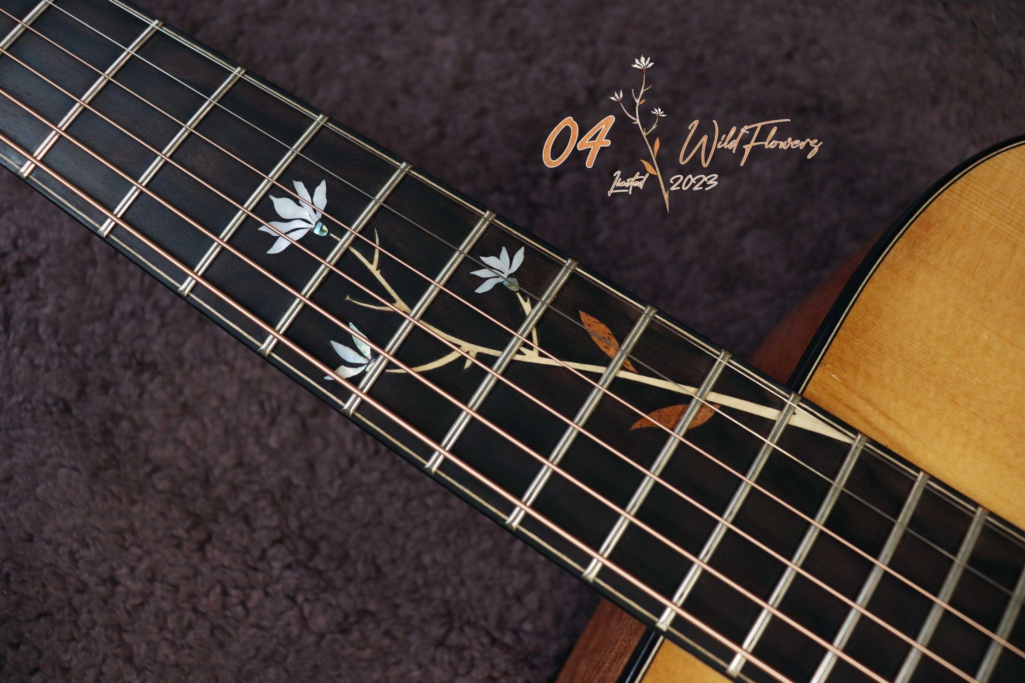 Thuận Guitar AT04X WILDFLOWERS 2023 Cool Music Shop
