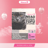  Cát vệ sinh đậu nành MIAO 6L cho mèo - Hương Đậu & Sữa 