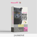  Cát vệ sinh đậu nành MIAO 6L cho mèo - Hương Jasmine 
