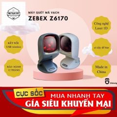 Máy Bắn Mã Vach - Máy Quét Mã Vạch Zebex Z6170 (Có Dây)