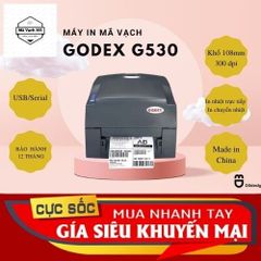 Máy In Mã Vạch Godex G530 - Giá Rẻ